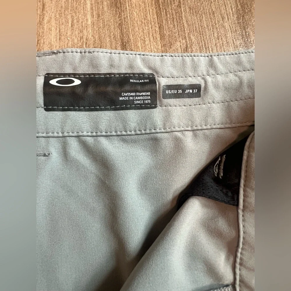Oakley Gray Regular Fit Shorts